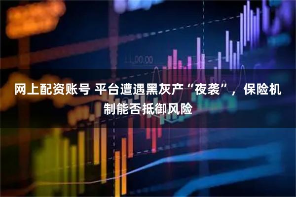 网上配资账号 平台遭遇黑灰产“夜袭”，保险机制能否抵御风险